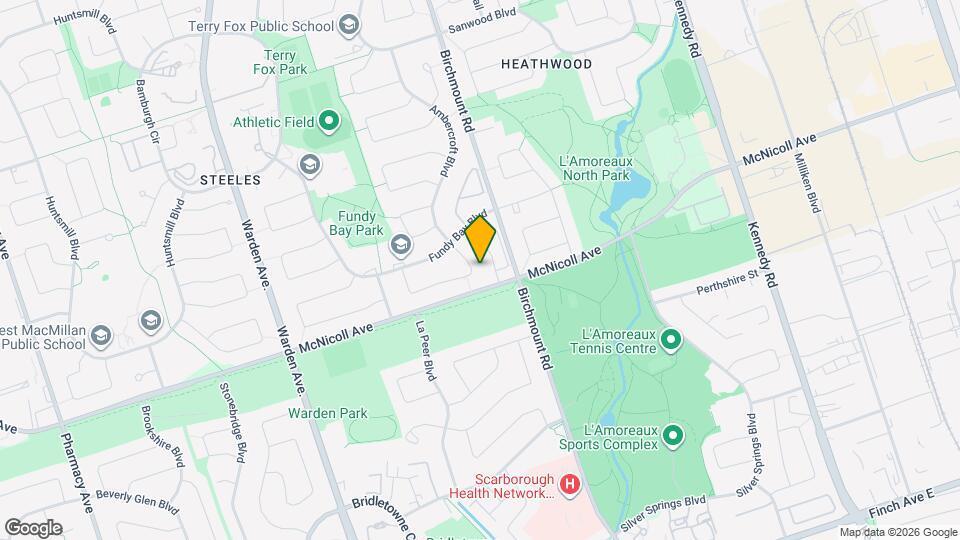 99 Hawkshead Crescent Map and Location Details