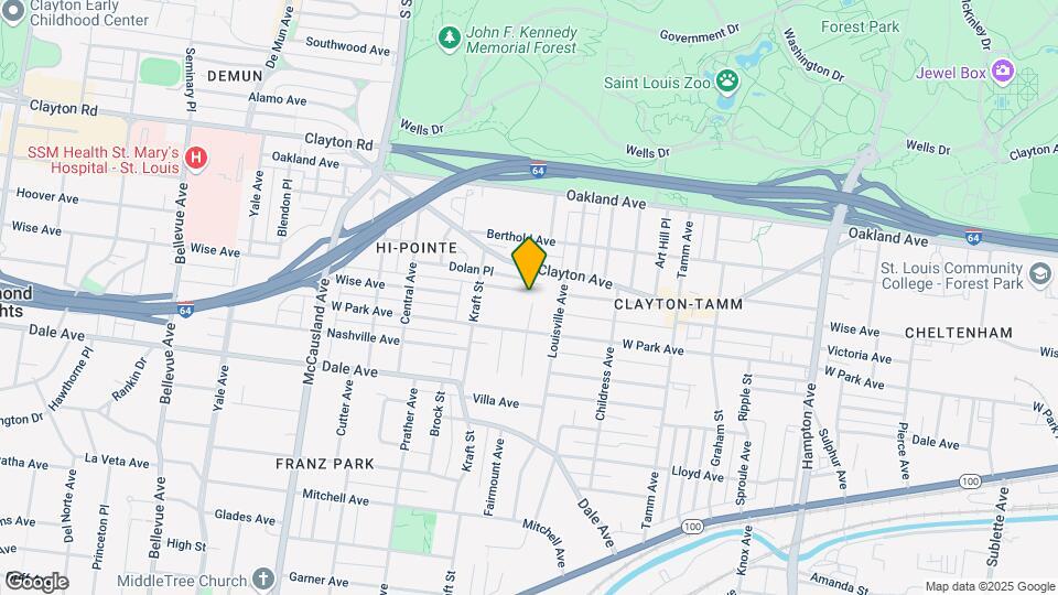 1201-1228 N San Jacinto Ct Map and Location Details