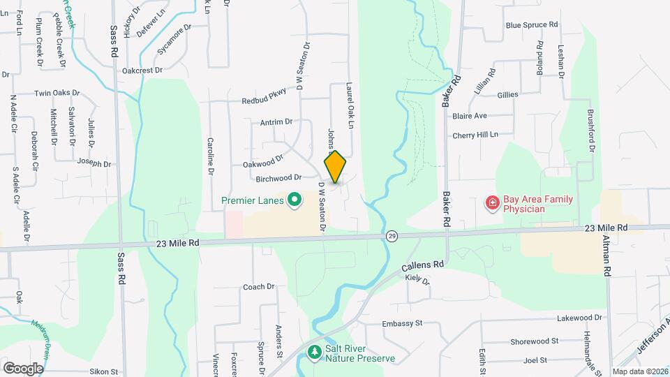 51246 Johns Dr Map and Location Details