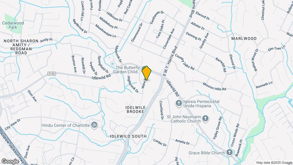 6717 Ware Rd Map and Location Details