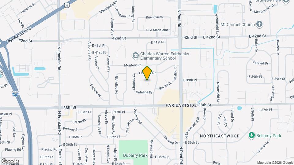 3924 Elmonte Ct Map and Location Details