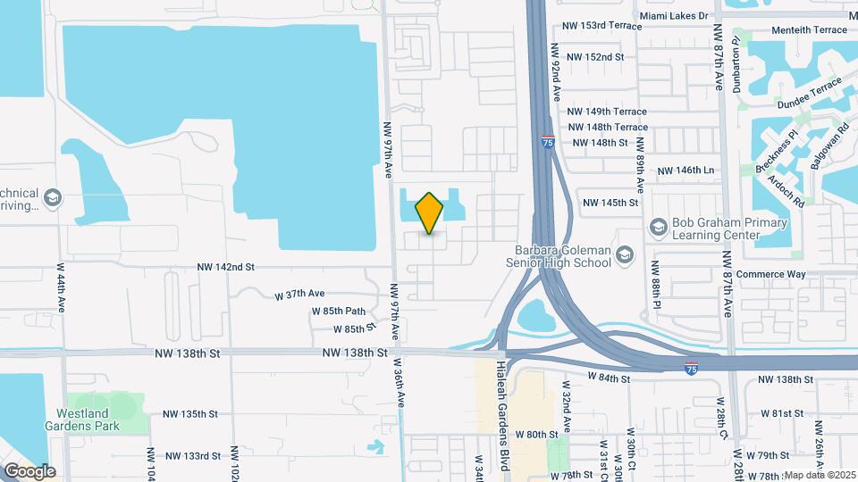 8888 W 35th Ct Map and Location Details