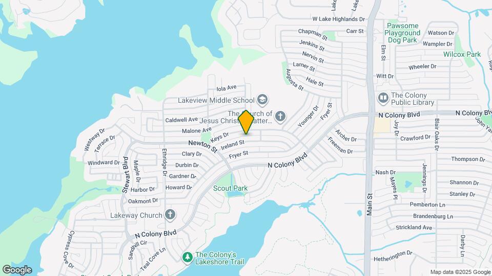 4248 Ireland St Map and Location Details