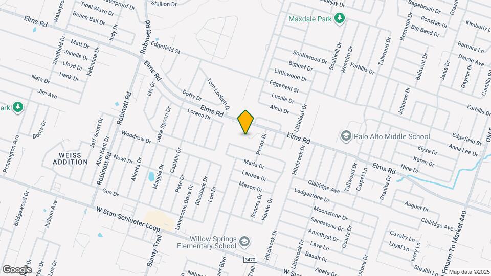 2809 Kerrville Ct Map and Location Details