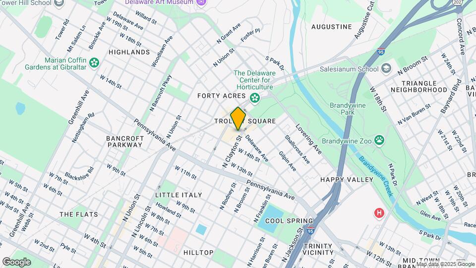 1429 N Clayton St Map and Location Details