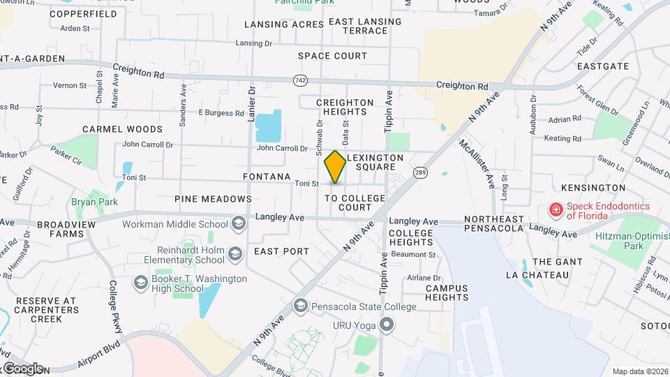 6390 Beauclair Dr Map and Location Details