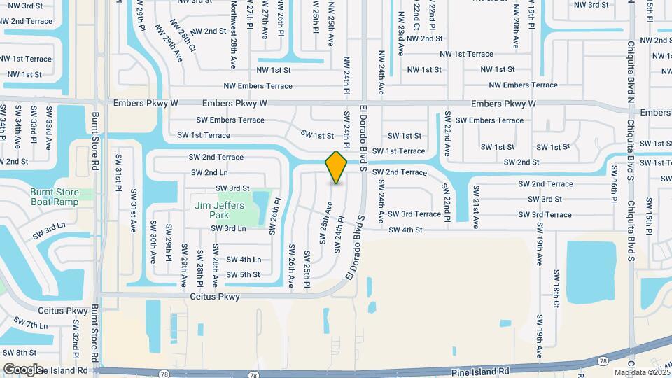 213 SW 25th Ave Mapa y Detalles de la Ubicación