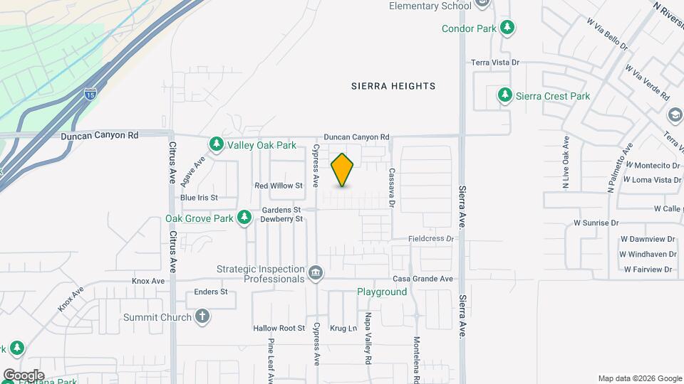 16510 Botanical Ln Map and Location Details