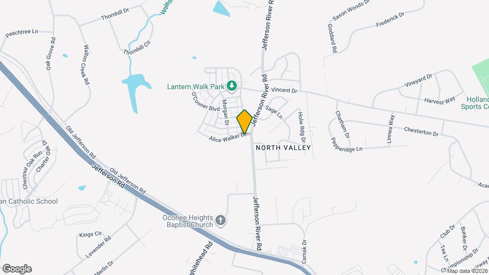 109 Alice Walker Dr Map and Location Details