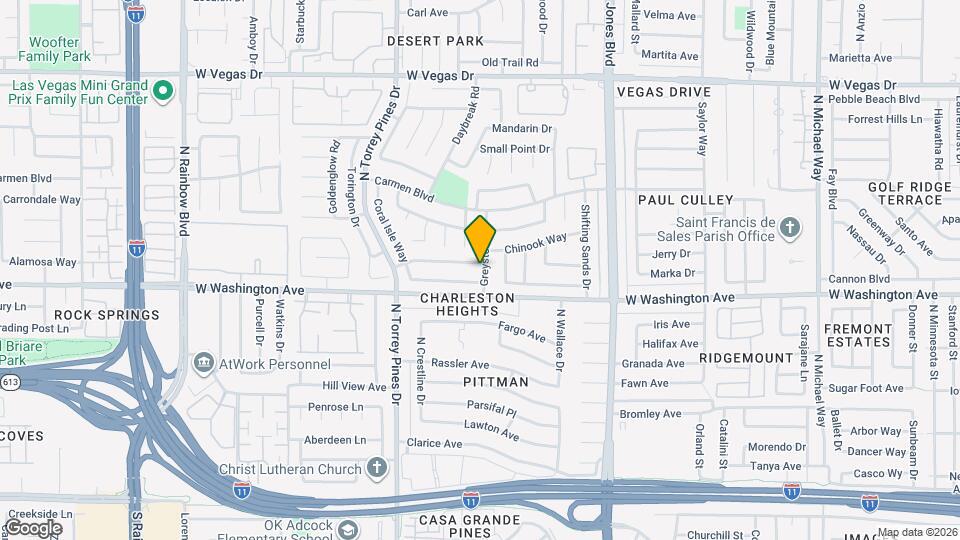 6301 Copperfield Ave Map and Location Details