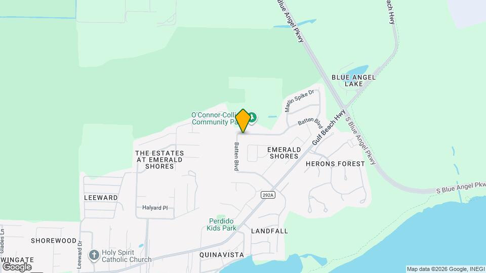 557 Batten Blvd Map and Location Details