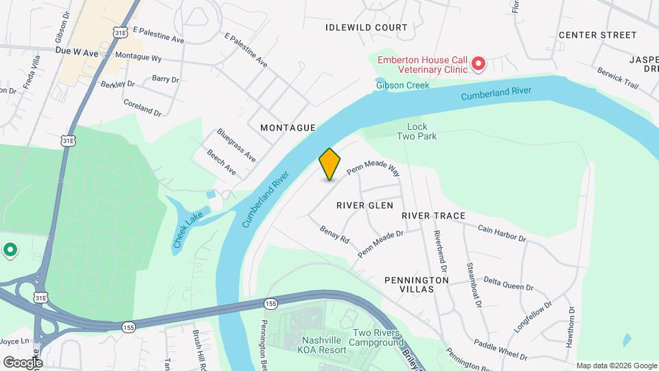 3058 Penn Meade Way Map and Location Details