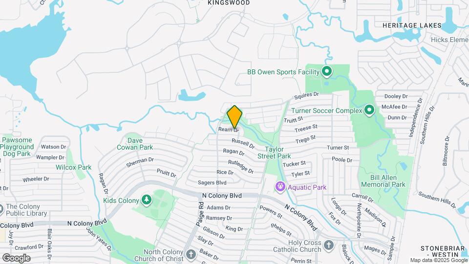 5525 Rearn Dr Mapa y Detalles de la Ubicación