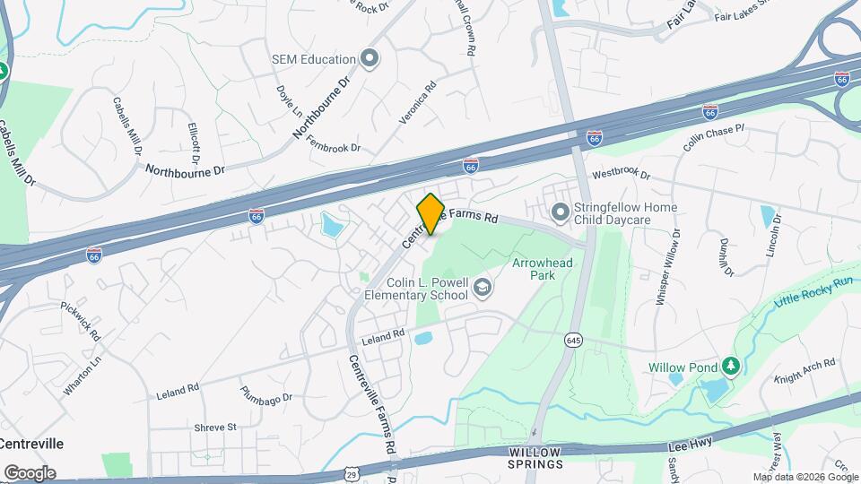 5097 Pale Moon Way Map and Location Details