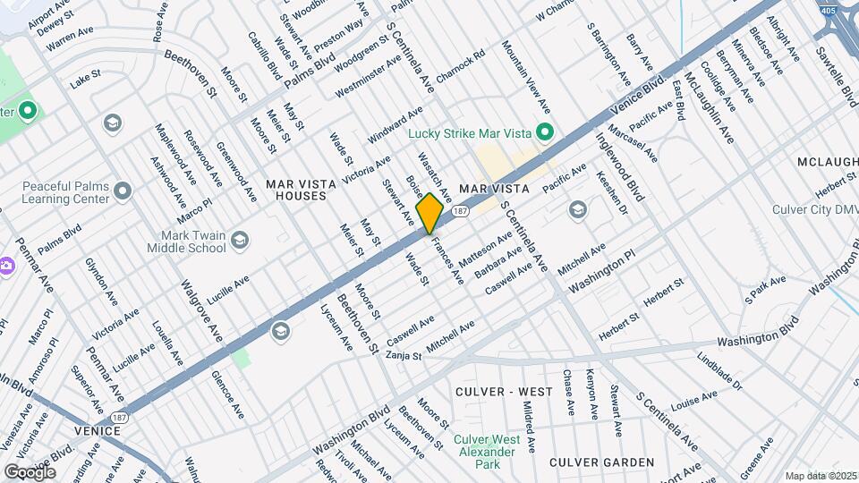 12602 Venice Blvd. Map and Location Details