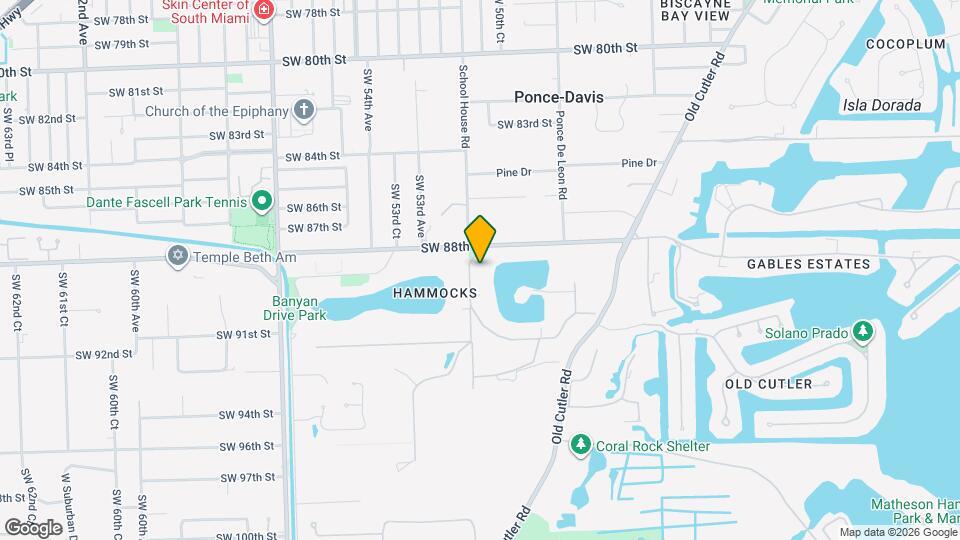 8845 School House Rd Map and Location Details