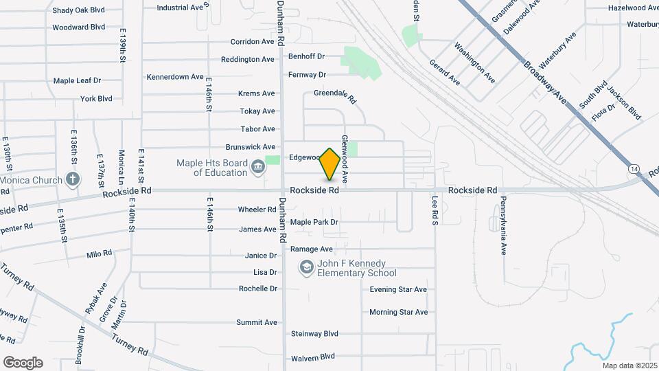15513 Rockside Rd Map and Location Details
