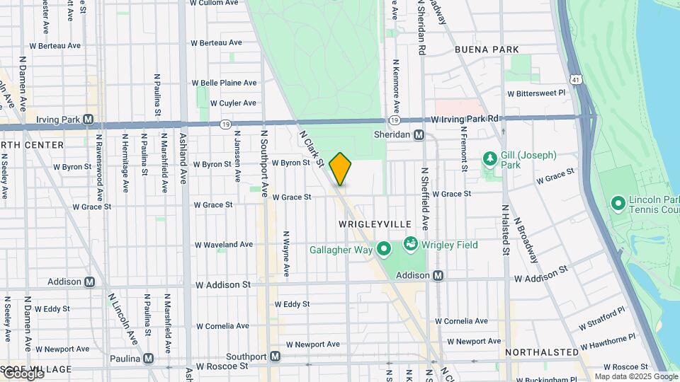 3807 N Clark St Mapa y Detalles de la Ubicación