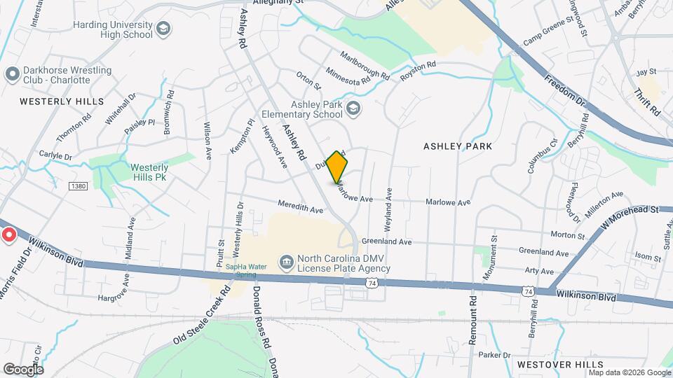 3037 Marlowe Ave Map and Location Details