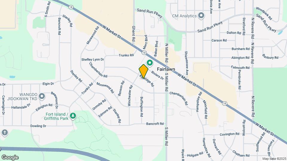 172 Kenridge Rd Map and Location Details