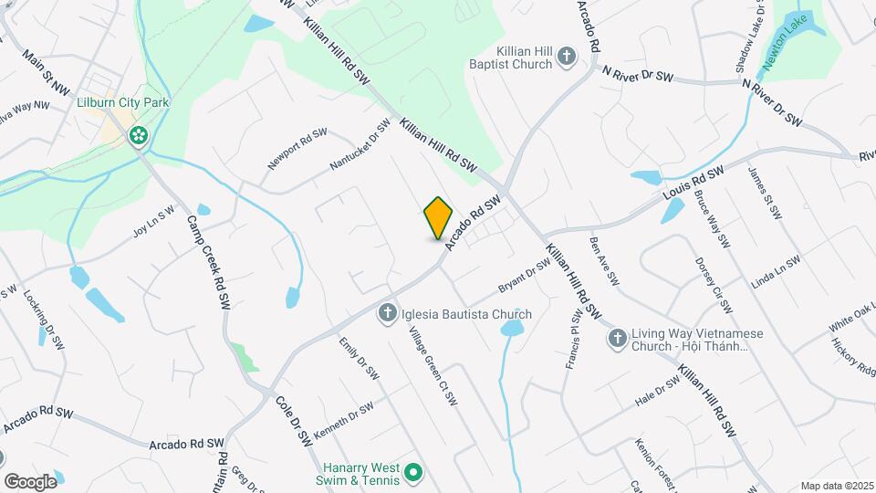 275 King David Dr SW Map and Location Details