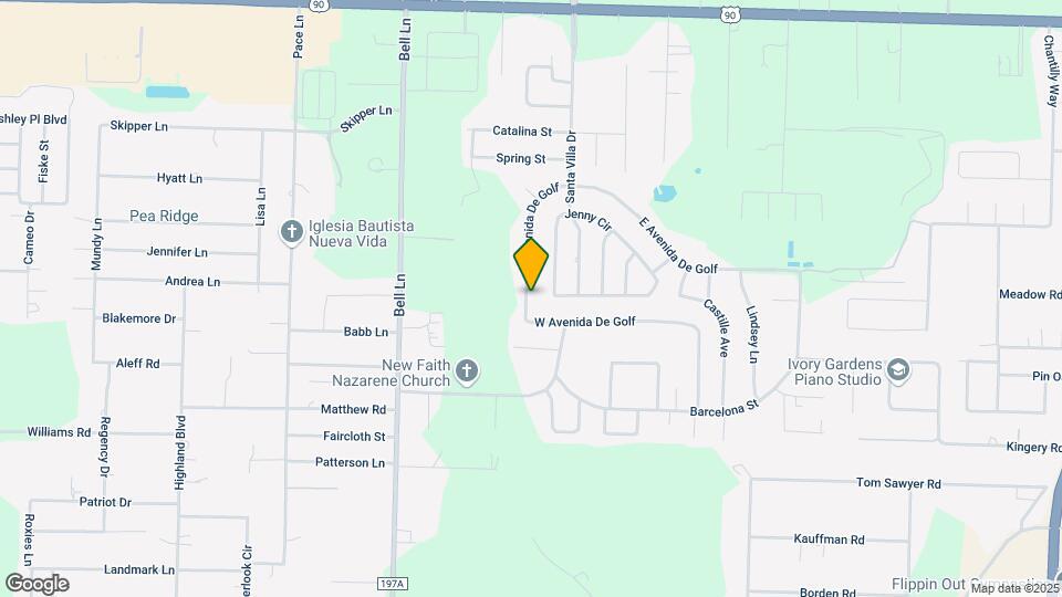 4340 W Avenida De Golf Map and Location Details