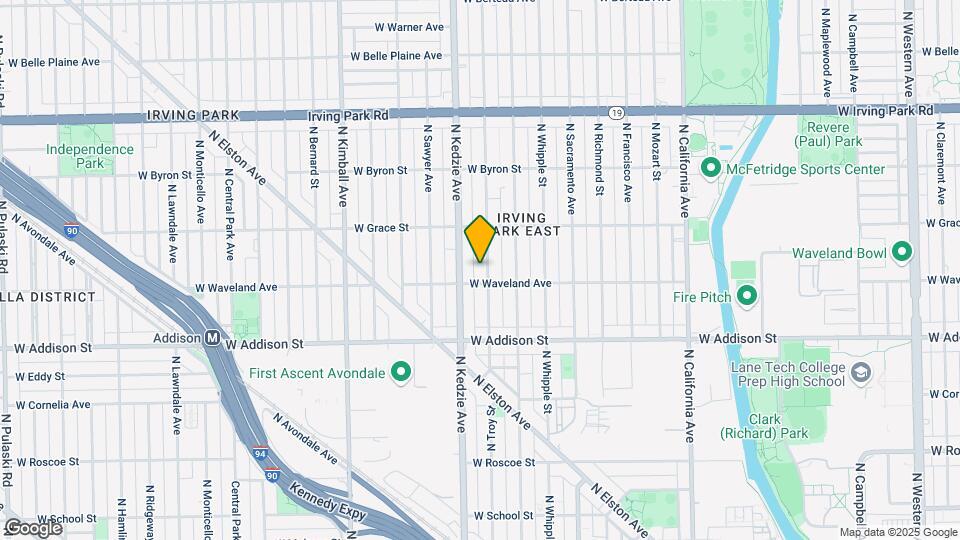 3710 N Troy St-Unit -# 2S Map and Location Details