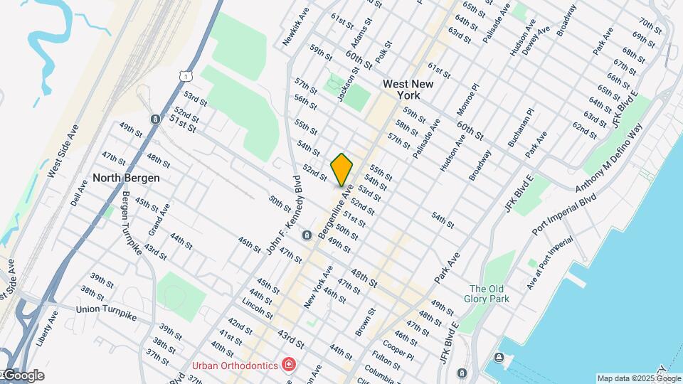 5137-5139 Bergenline Ave Map and Location Details