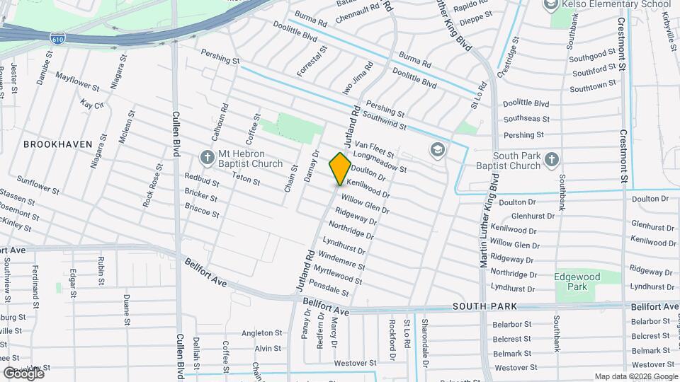 5103 Willow Glen Dr Map and Location Details