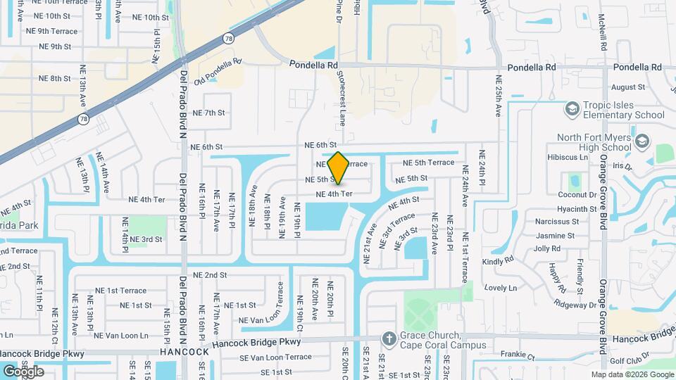 2013 NE 4th Ter Map and Location Details