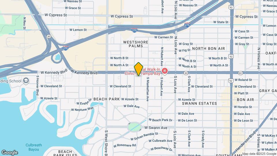 107 S Lauber Way Map and Location Details
