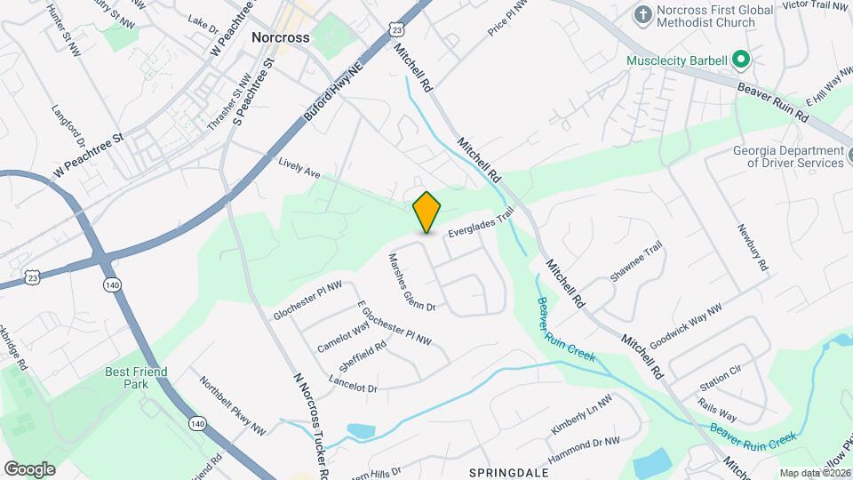 2066 Marshes Glenn Dr Map and Location Details