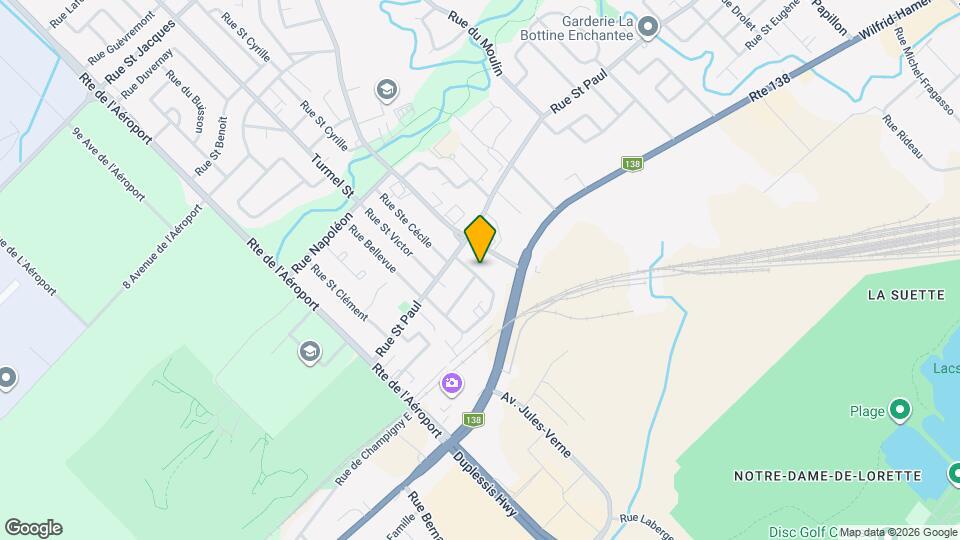 1365 De La Colline Rue Map and Location Details