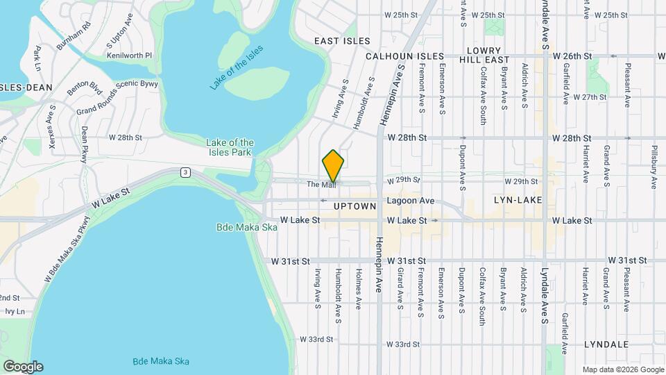 2870 Humboldt Ave S Mapa y Detalles de la Ubicación