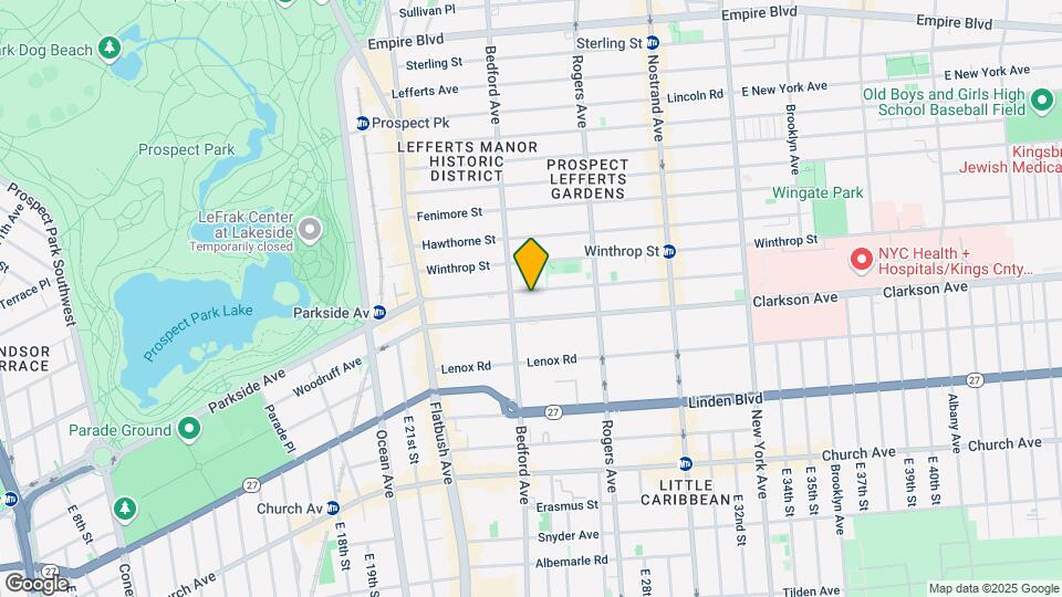 530 Parkside Ave Mapa y Detalles de la Ubicación