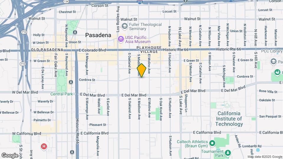 200 S Madison Ave Map and Location Details