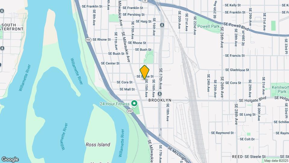 4239 SE 15th Ave Map and Location Details