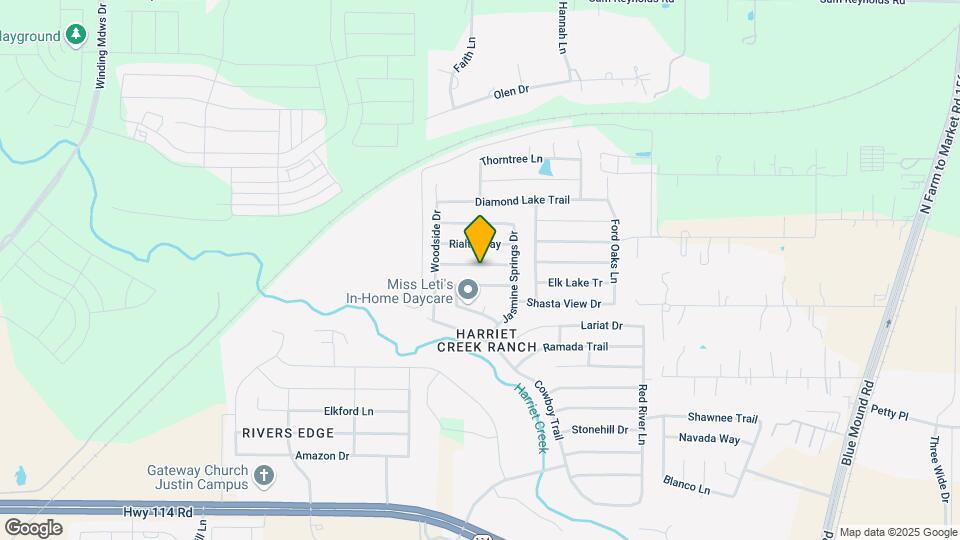 1704 Carolina Ridge Way Map and Location Details