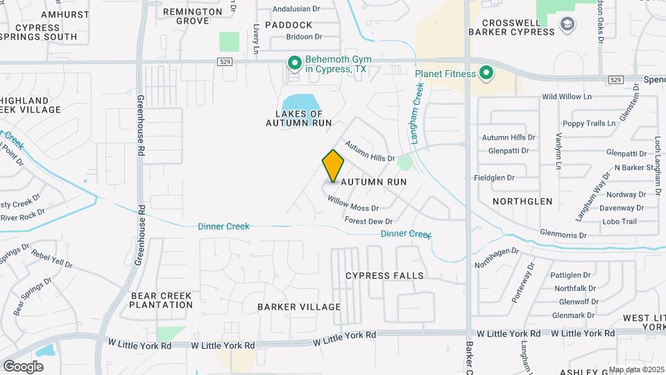 6615 Laurel Glen Dr Mapa y Detalles de la Ubicación