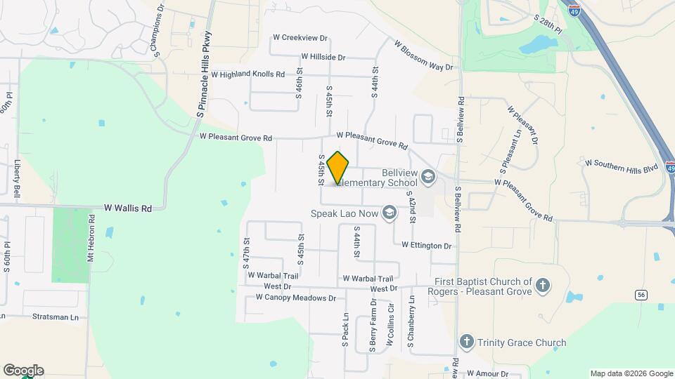 4410 W Braymore Dr Mapa y Detalles de la Ubicación
