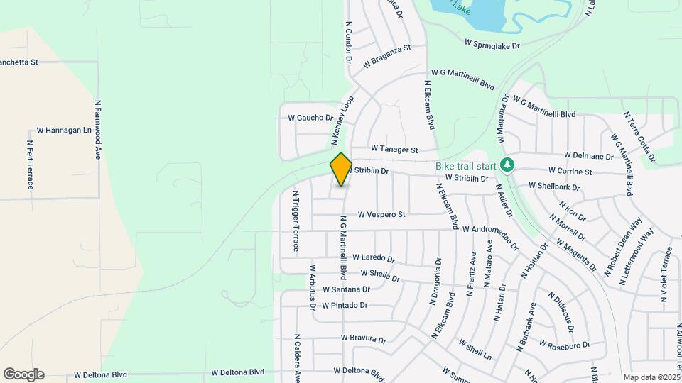 11146 N G Martinelli Blvd Map and Location Details