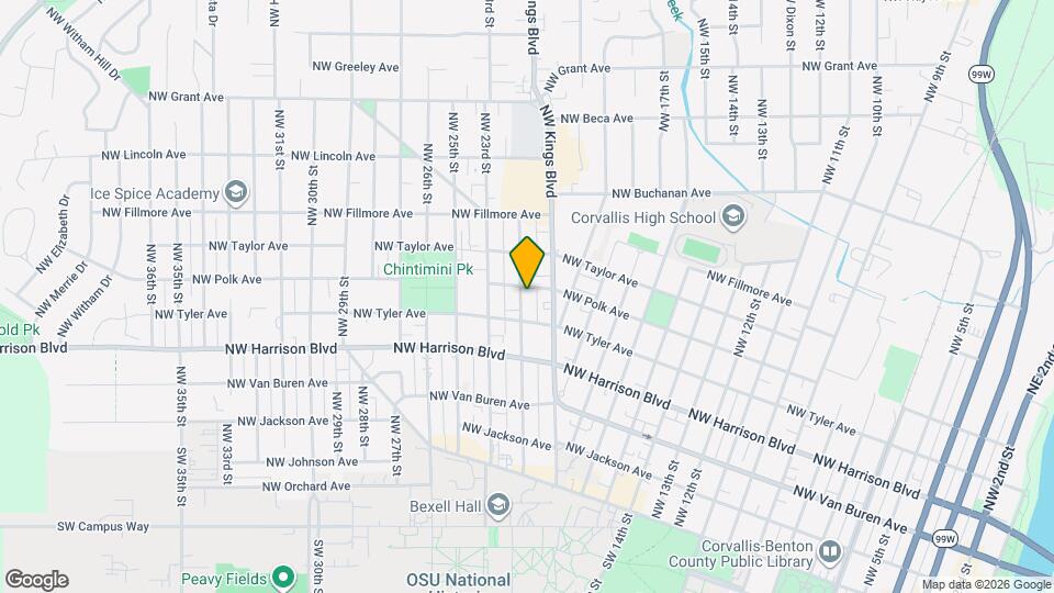 539 NW 21st St Map and Location Details