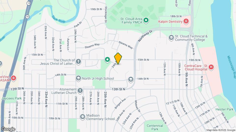 2052 15th St N Map and Location Details