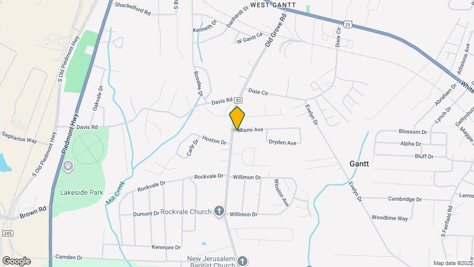 501 Old Grove Rd Map and Location Details