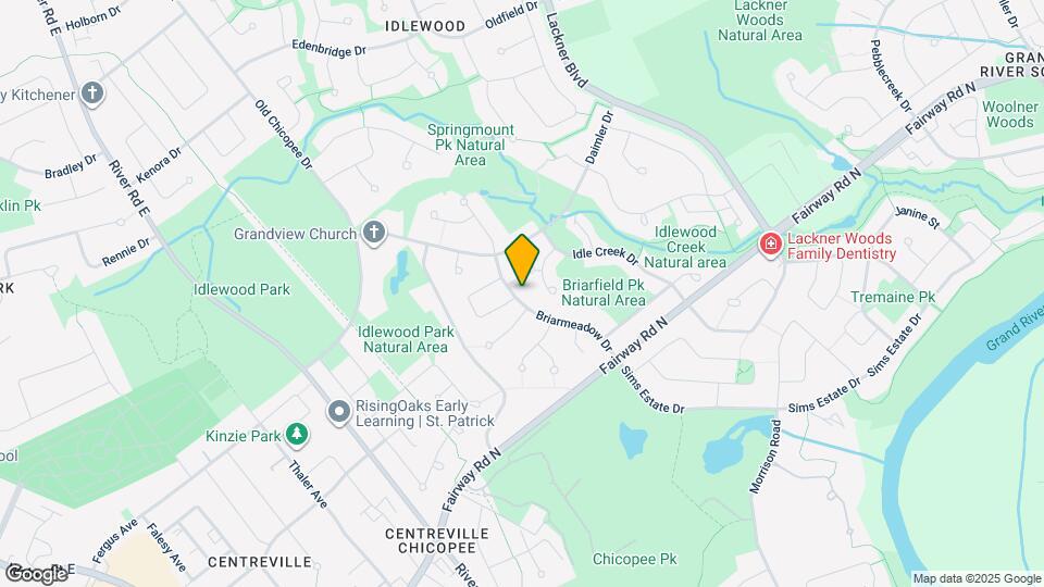 238 Briarmeadow Dr Map and Location Details