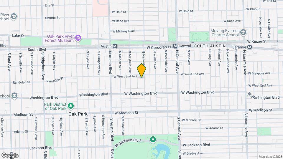 152 N Menard Ave, Unit 1 Map and Location Details