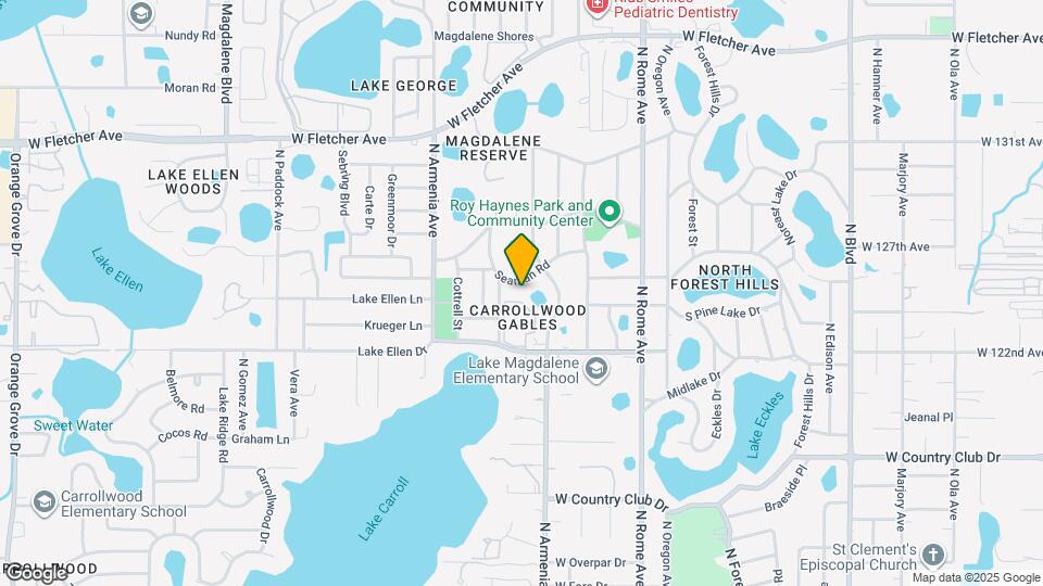 2110 Seaman Rd Map and Location Details