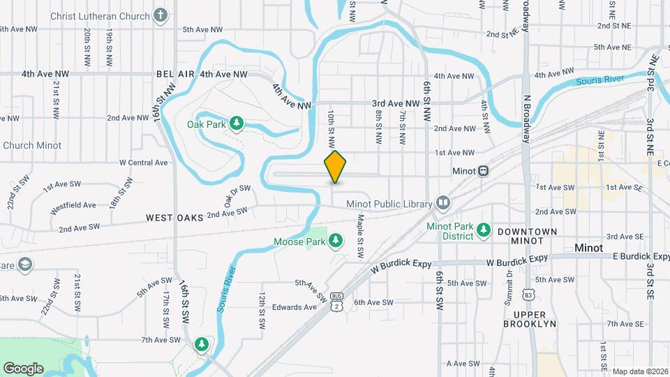 918 1st Ave SW Map and Location Details