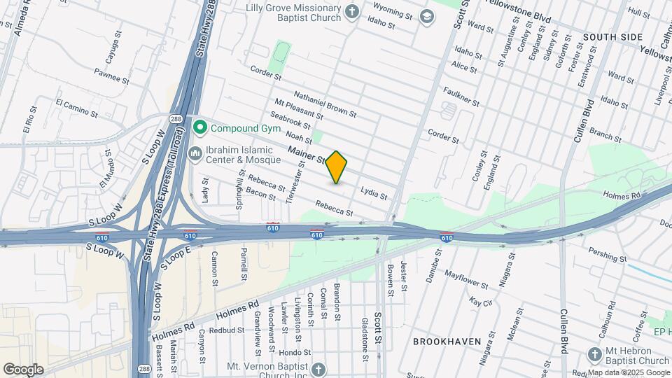 3715 Goodhope St Map and Location Details