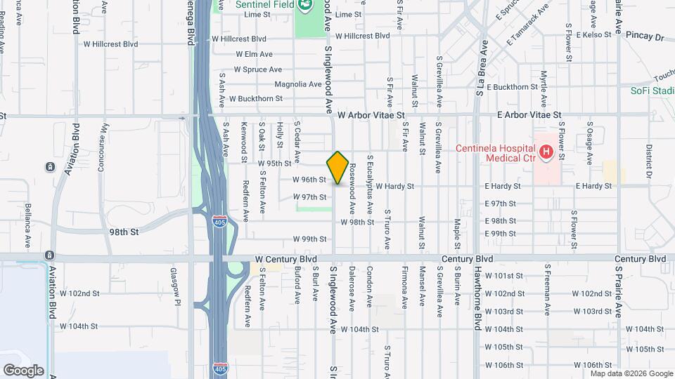 346 W Hardy St Mapa y Detalles de la Ubicación